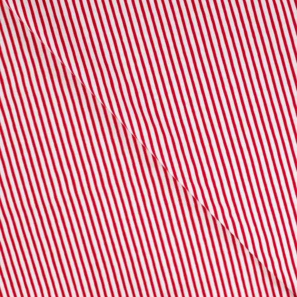 Jersey - Small Stripes - red