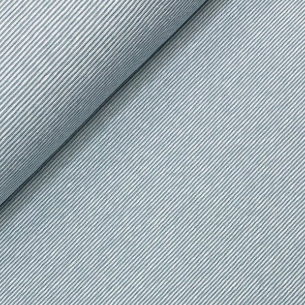 RESTSTÜCK 1,10m !!! - Jersey - Streifen - small - dusty mint/white