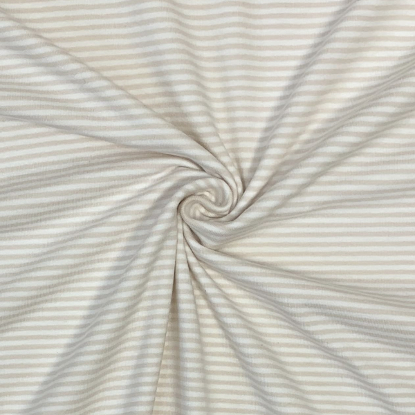 RESTSTÜCK 1,40m !!! - Jersey - Stripes - Elia - sand