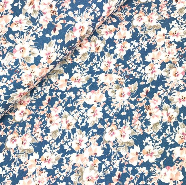 Jersey - Veilchen klein - dusty blue