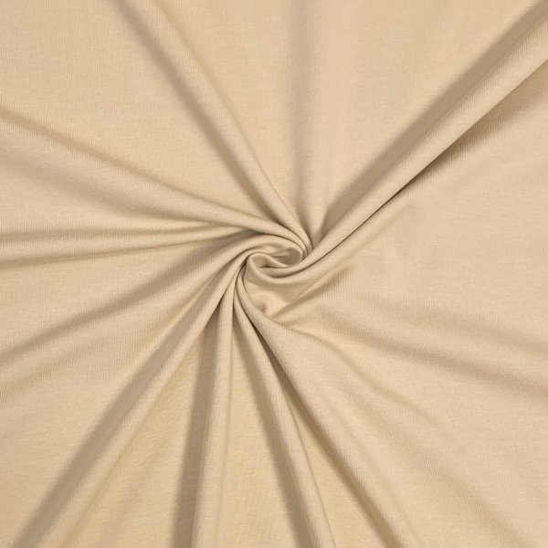 RESTSTÜCK 0,50m !!! - Jersey - uni - beige