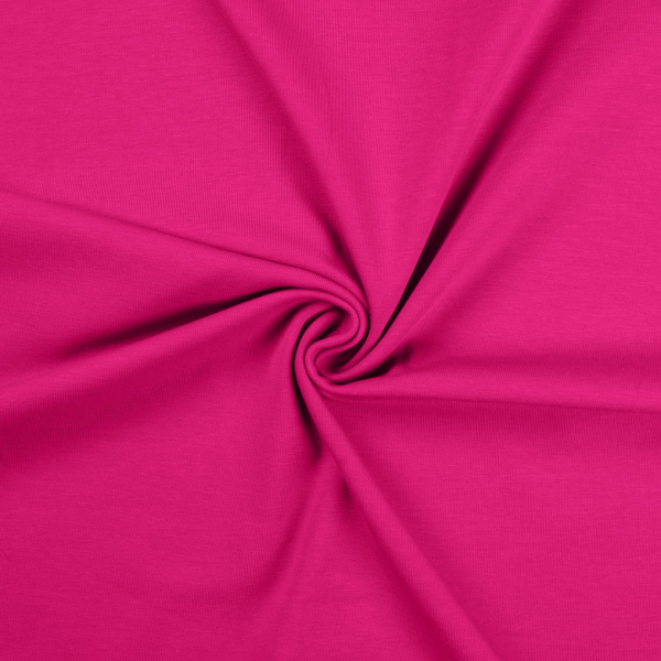 RESTSTÜCK 1,00m !!! - Jersey - uni - fuchsia