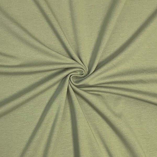 RESTSTÜCK 1,00m !!! - Jersey - uni - olive