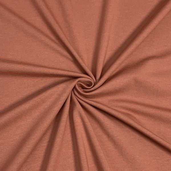 RESTSTÜCK 0,60m !!! - Jersey - uni - rosenholz