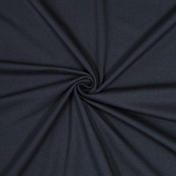 Jersey - uni - dunkelblau