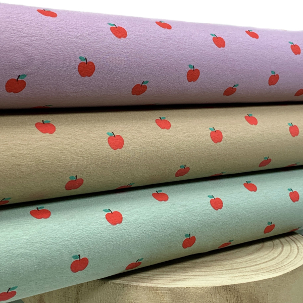 RESTSTÜCK 0,50m !!! - Jersey - Äpple - mint