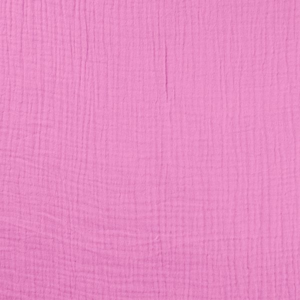 Musselin - uni - fuchsia