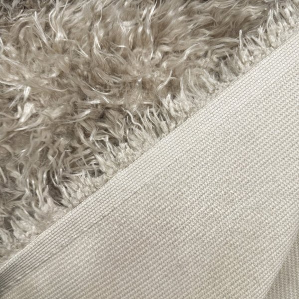 Kunstfell - Curly - taupe