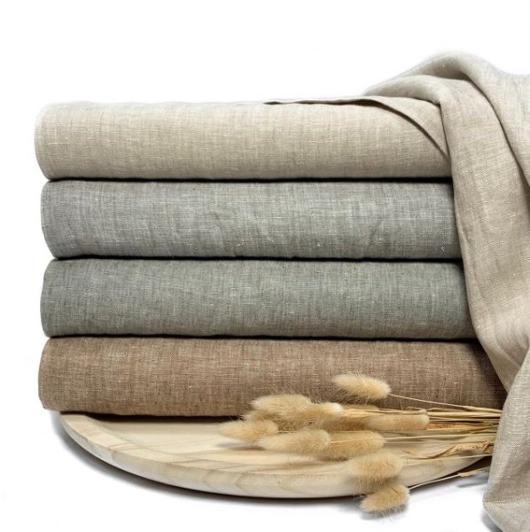 Leinen - Georgio - camel melange