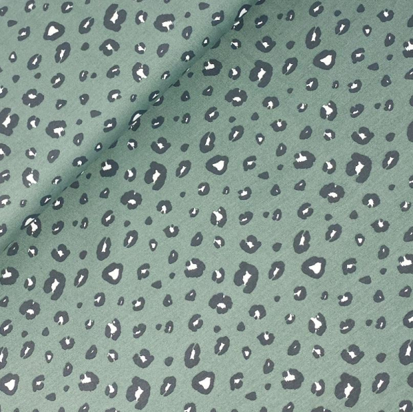Bio French Terry - Leo - dusty mint