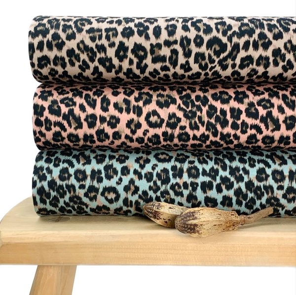 RESTSTÜCK 0,50m !!! - French Terry - Leo Fuzzy - blush