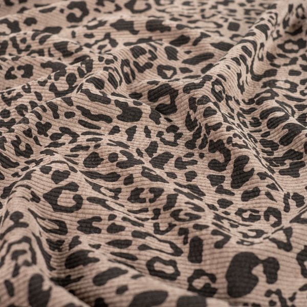 Cord - washed - Leo - taupe