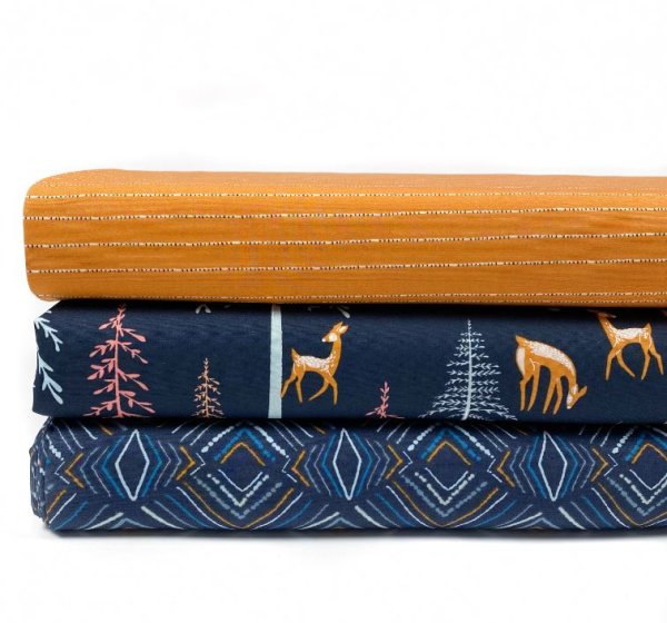 RESTSTÜCK 0,40m !!! - Baumwolle - Among the Pines Forester - Little Forester - Art Gallery Fabrics