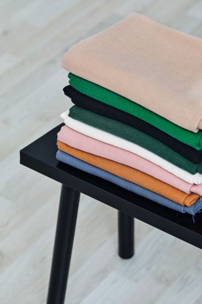 RESTSTÜCK 1,40m!!! - Mara Linen Blend mit TENCEL™ - warm sand - meetMilk