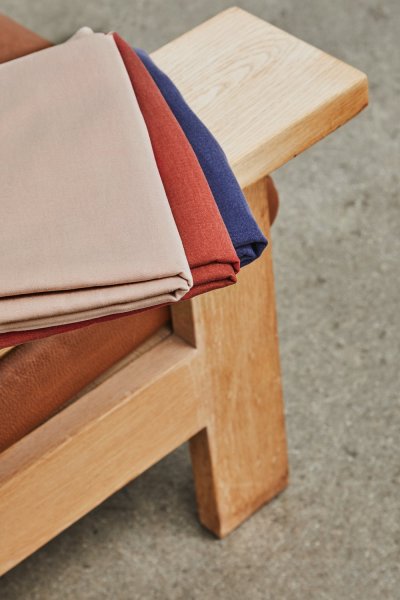 RESTSTÜCK 1,30m !!! - Sera Weighty Cotton Blend mit TENCEL™ - warm sand - meetMilk