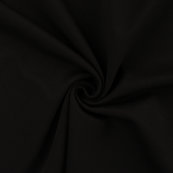Viskose Punta Twill Stretch - black