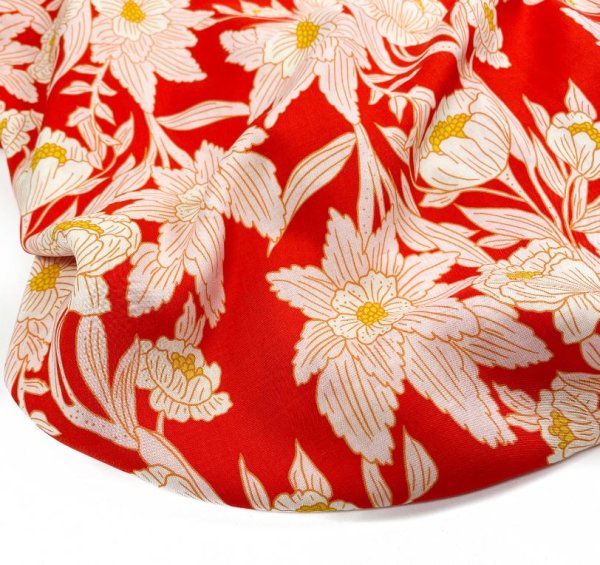 RESTSTÜCK 0,90m !!! - Baumwolle - Madison Avenue Blaze - 365 Fifth Avenue - Art Gallery Fabrics