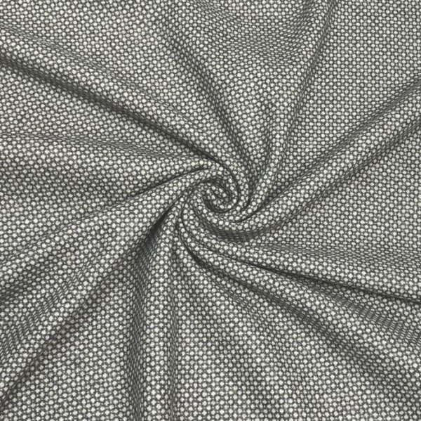 Tweed - Matteo - dunkelgrau/naturweiß - made in Italy