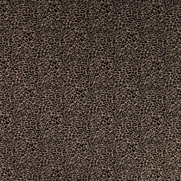 Jacquard - Leopard - Melia - sand/black