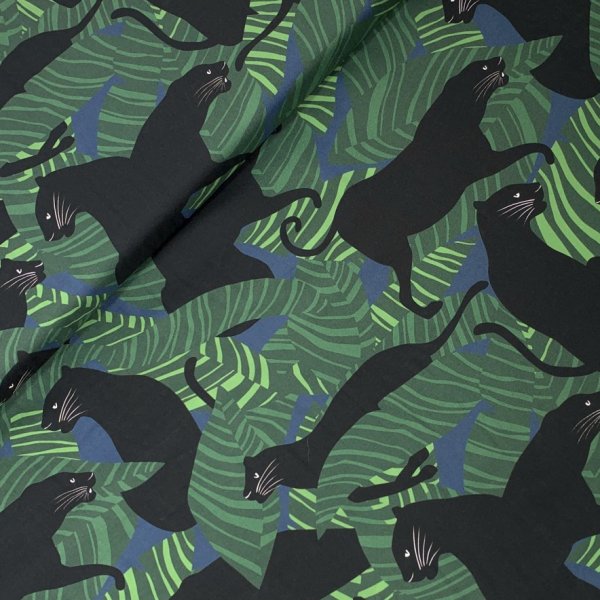 Modal Webware - Black Panthers - Coexisting - Cloud9 Fabrics