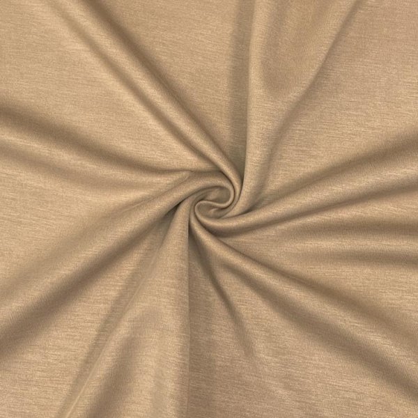 Modal Heavy Jersey - uni - beige