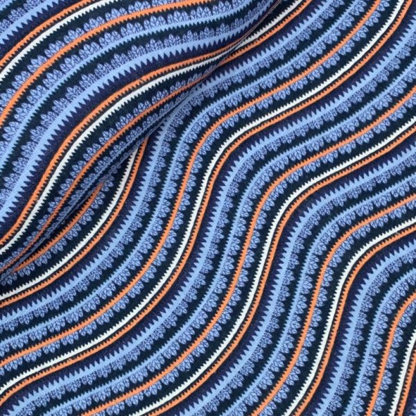 Musselin - Castala - denim