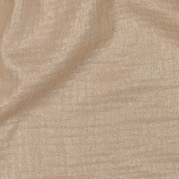 Musselin - Glitter - beige