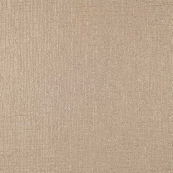 RESTSTÜCK 0,50m !!! - Musselin - Glitter - beige