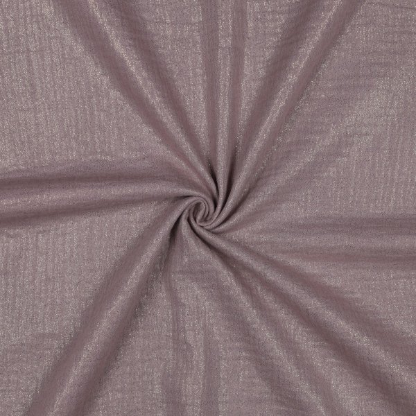 Musselin - Glitter - dark powder