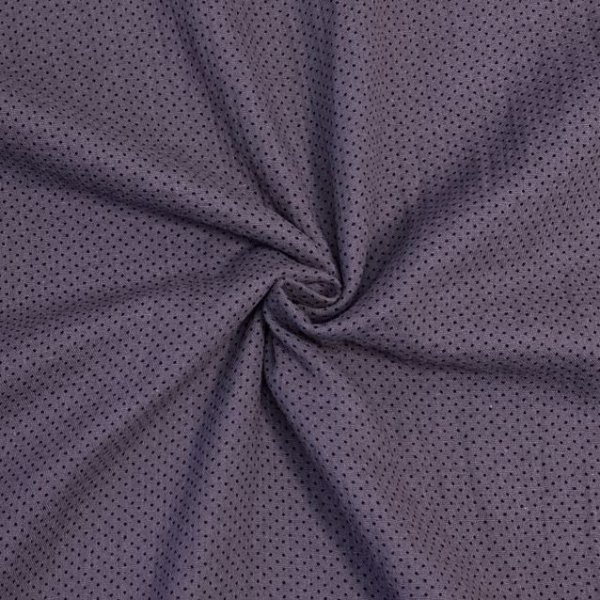 RESTSTÜCK 70cm !!! - Musselin - Mini Dots - mauve