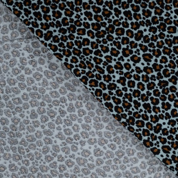 Musselin - Rostam Leo - dark dusty mint