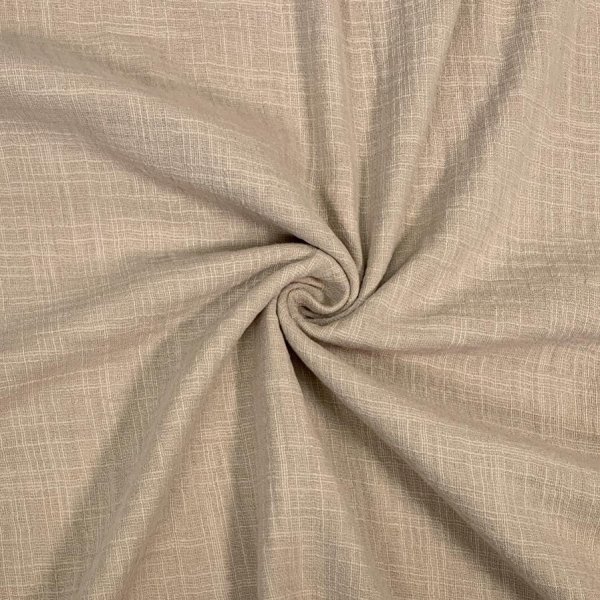 Musselin Slub - sand