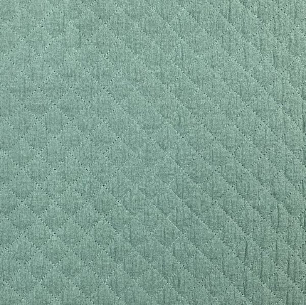 Musselin - Stepper - Raute klein - mint