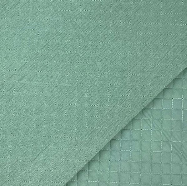 Musselin - Stepper - Raute klein - mint