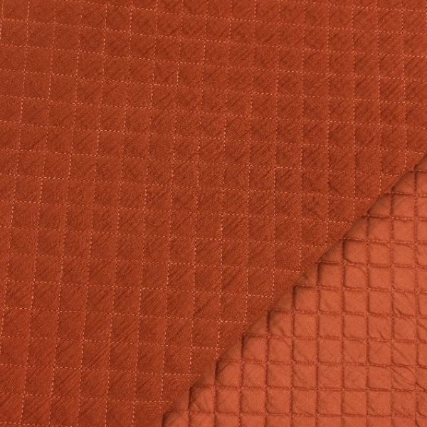 Musselin - Stepper - Raute klein - rost