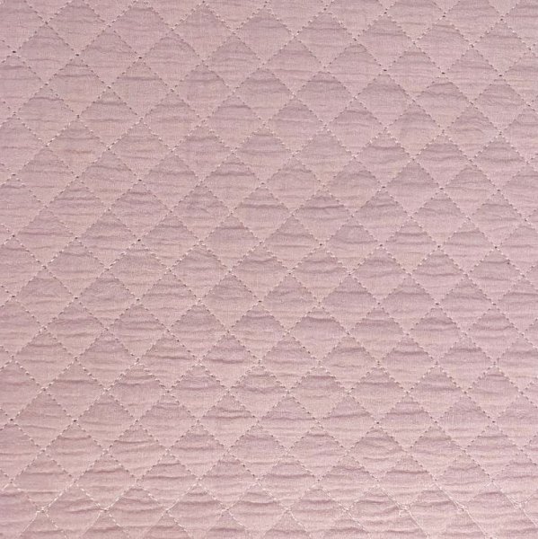 Musselin - Stepper - Raute klein - rosa