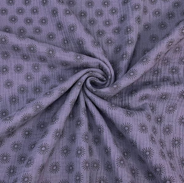 Musselin - Sunny - lilac