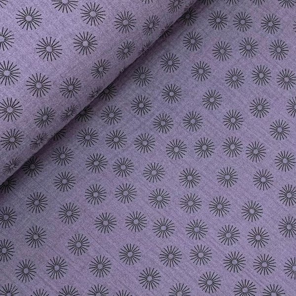 Musselin - Sunny - lilac