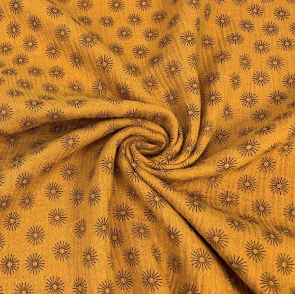 Musselin - Sunny - ochre