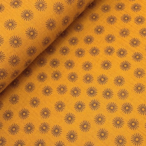 Musselin - Sunny - ochre