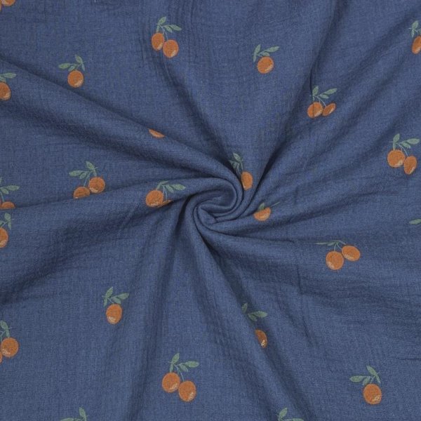 Musselin - Sweet Orange - jeans