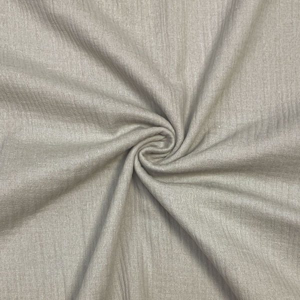 RESTSTÜCK 2,10m !!! - Musselin - uni - taupe