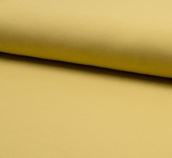 Bio French Terry - uni -  dusty yellow