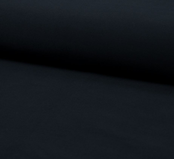 RESTSTÜCK 1,40m !!! - Bio Jersey - uni - navy