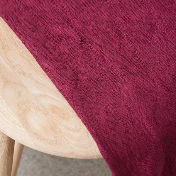 RESTSTÜCK 0,60m !!! - Bio Slub Jacquard - fuchsia - Mind the Maker