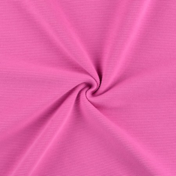 RESTSTÜCK 0,50m !!! - Rib Jersey - Ottoman - fuchsia