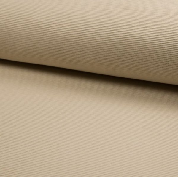 Rib Jersey - Ottoman - sand