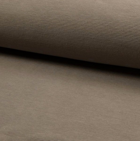 Rib Jersey - Ottoman - taupe