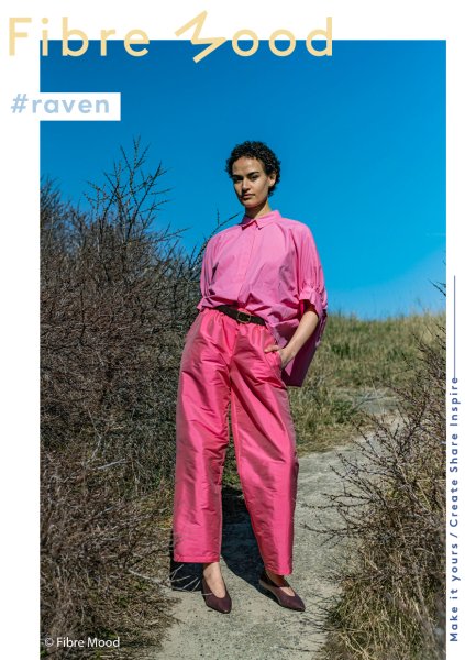 Taft - Taffeta - fuchsia - Fibremood No. 33