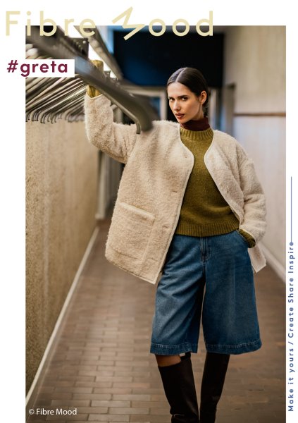 Boucle - uni - creme - Fibremood No. 36